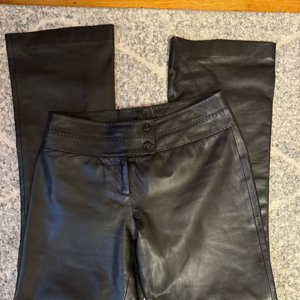 Cache leather pants